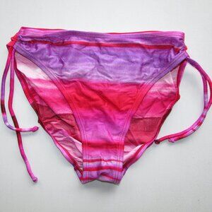 Ocean Dream Pink Ombre High Cut Bikini Bottoms - 12
